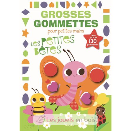 Grosses gommettes les petites bêtes PI-7127 Piccolia 1