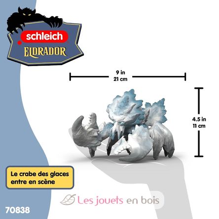 Figurine Crabe de glace SC-70838 Schleich 3