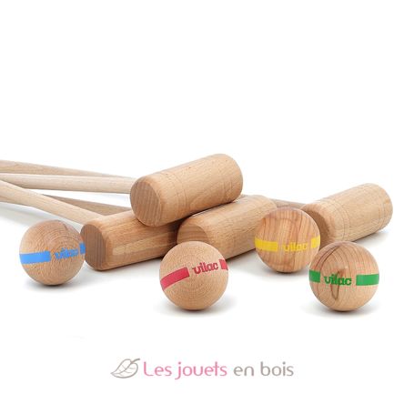 Croquet famille 2 adultes et 3 enfants V4094 Vilac 3