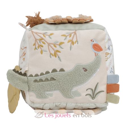 Cube d'activités Soft Safari Friends LD8309 Little Dutch 2