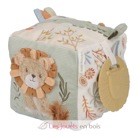 Cube d'activités Soft Safari Friends LD8309 Little Dutch 3