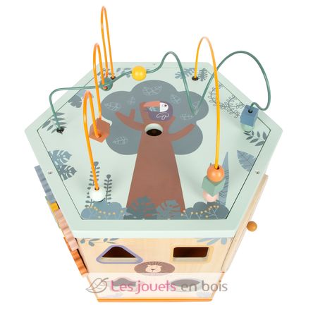 Cube de motricité 7 faces XL Safari LE12851 Small Foot company 2