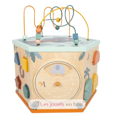 Cube de motricité 7 faces XL Safari LE12851 Small Foot company 3