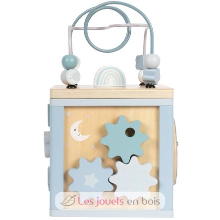 Cube de motricité bleu LE12804 Small Foot company 4