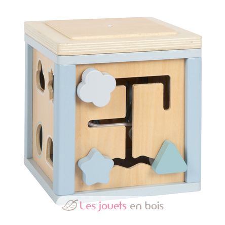 Cube de motricité bleu LE12804 Small Foot company 6