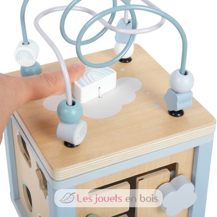 Cube de motricité bleu LE12804 Small Foot company 7