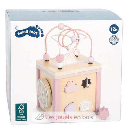 Cube de motricité rose LE12803 Small Foot company 10