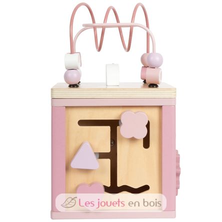Cube de motricité rose LE12803 Small Foot company 3