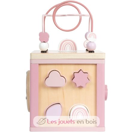 Cube de motricité rose LE12803 Small Foot company 6