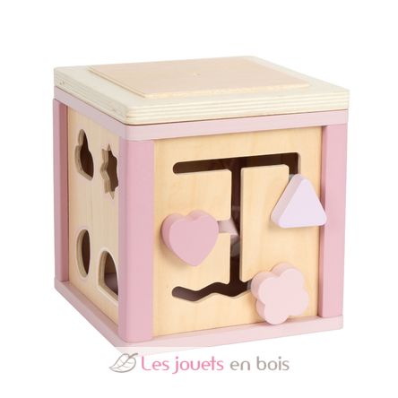 Cube de motricité rose LE12803 Small Foot company 7