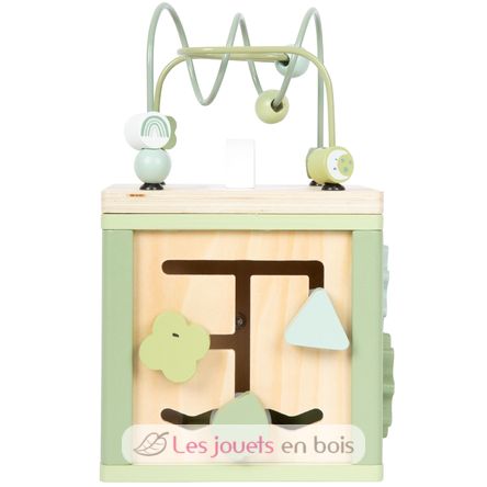 Cube de motricité vert LE12805 Small Foot company 3