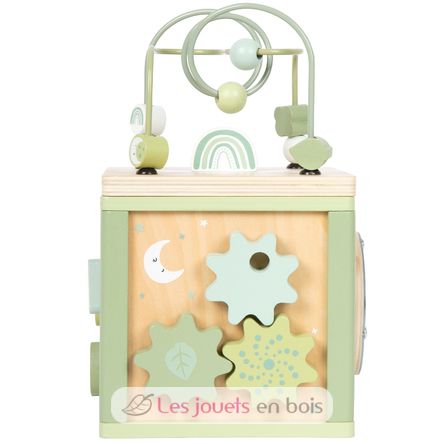 Cube de motricité vert LE12805 Small Foot company 4