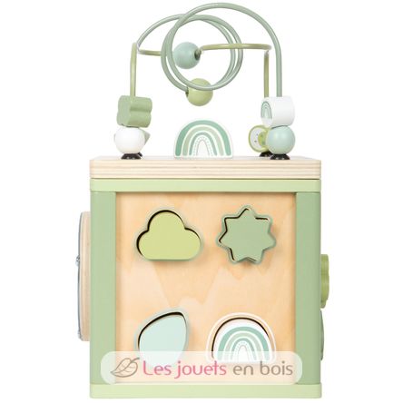 Cube de motricité vert LE12805 Small Foot company 6
