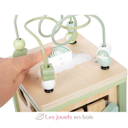 Cube de motricité vert LE12805 Small Foot company 8