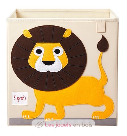 Cube de rangement Lion EFK-107-002-020 3 Sprouts 1