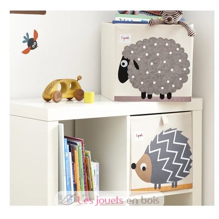 Cube de rangement Mouton EFK107-002-011 3 Sprouts 3