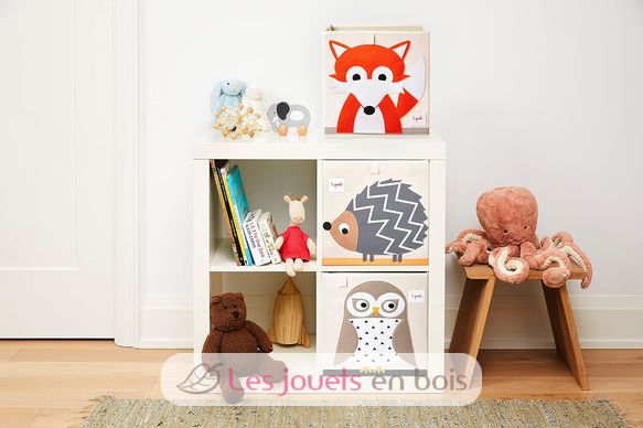 Cube de rangement jouets Renard 3 Sprouts