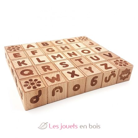 Cubes alphabet arabe-français MAZ16030 Mazafran 3