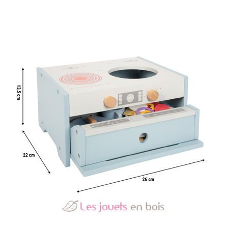 Cuisine pour enfants compacte bleue LE12829 Small Foot company 7