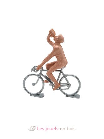 Figurine Cycliste avec bidon à peindre FR- avec bidon non peint Fonderie Roger 3