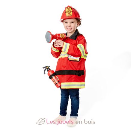 Déguisement de pompier pour enfant - Melissa and Doug 14834