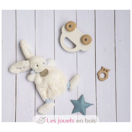 Doudou Lapin Bonbon bleu DC2121 Doudou et Compagnie 4