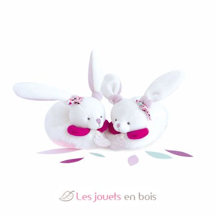 Chaussons Cerise le lapin 6-12 mois DC2702 Doudou et Compagnie 2