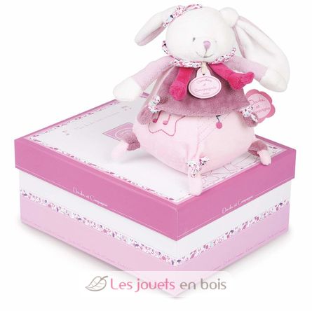 Boite à musique Cerise le lapin DC2704 Doudou et Compagnie 1