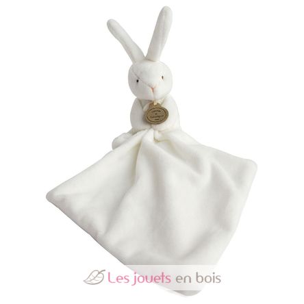 Doudou Lapin Mouchoir boite Fleur DC303 Doudou et Compagnie 2