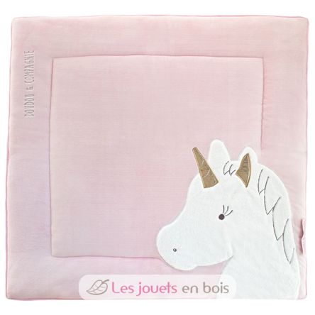 Tapidou Licorne rose DC3318 Doudou et Compagnie 1