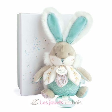 Boite à musique Lapin de sucre amande DC3493 Doudou et Compagnie 1