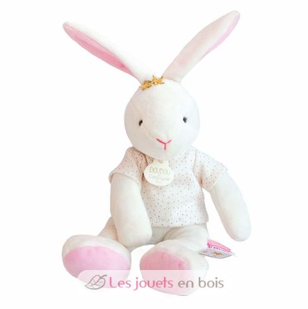 Lapin Fleurs 20 cm DC3516 Doudou et Compagnie 2