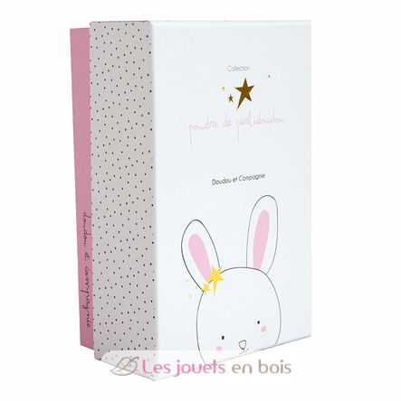 Lapin Fleurs 20 cm DC3516 Doudou et Compagnie 3