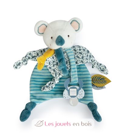 Doudou attache-sucette Yoca le koala DC3665 Doudou et Compagnie 2