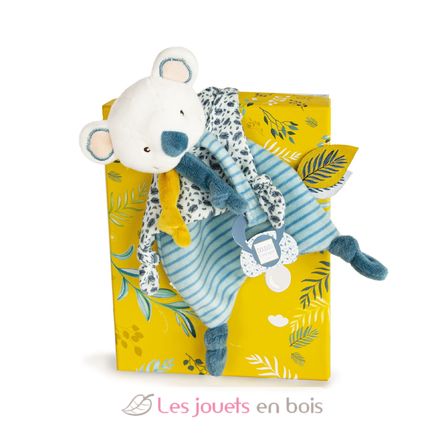 Doudou attache-sucette Yoca le koala DC3665 Doudou et Compagnie 1