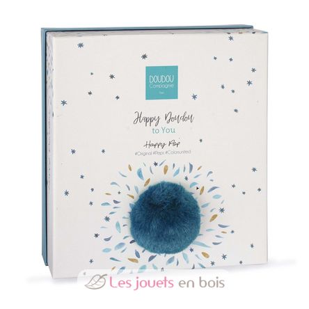 Happy Pop Doudou Pompon Paon DC3745 Doudou et Compagnie 3