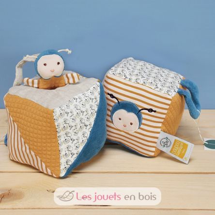 Cube d'activités Pollen l'Abeille Bio DC3848 Doudou et Compagnie 3