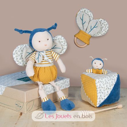 Cube d'activités Pollen l'Abeille Bio DC3848 Doudou et Compagnie 4