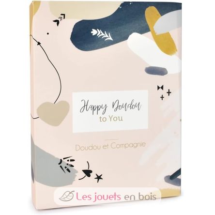 Happy Wild Mini Doudou Lapin beige 17 cm DC3881 Doudou et Compagnie 3