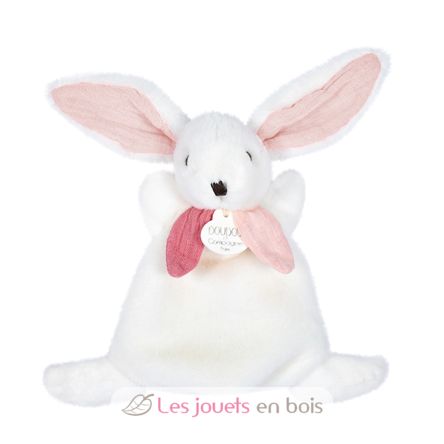 Happy Boho Mini Doudou Lapin rose 17 cm DC3882 Doudou et Compagnie 2