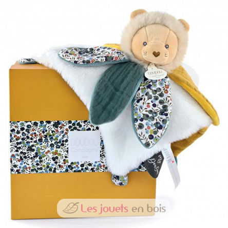 Doudou pétale lion blanc DC4025 Doudou et Compagnie 1