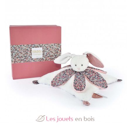 Doudou pétale lapin rose DC4027 Doudou et Compagnie 2