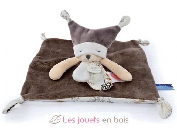 Doudou ours marron à histoires DC4058 Doudou et Compagnie 2