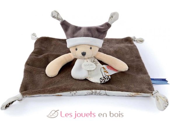 Doudou ours marron à histoires DC4058 Doudou et Compagnie 1