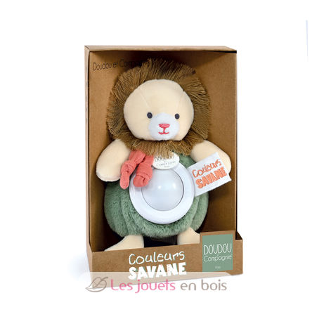 Peluche veilleuse lion 15 cm DC4070 Doudou et Compagnie 3