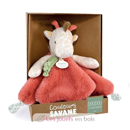 Doudou plat Girafe 25 cm DC4073 Doudou et Compagnie 3