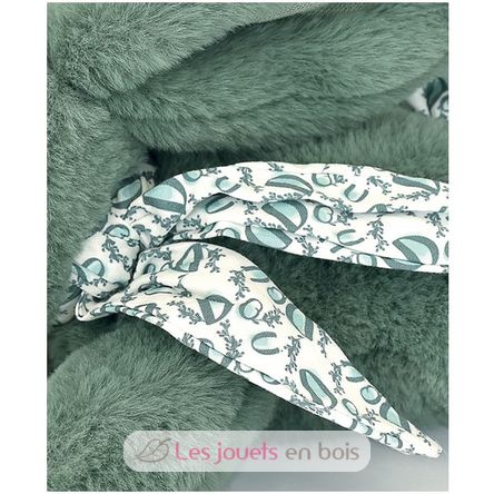 Peluche lapin vert sauge 25 cm DC4143 Doudou et Compagnie 2