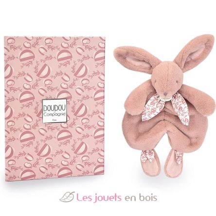 Doudou lapin rose poudré 29 cm DC4146 Doudou et Compagnie 2