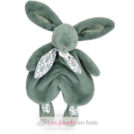Doudou lapin vert sauge 29 cm DC4149 Doudou et Compagnie 1