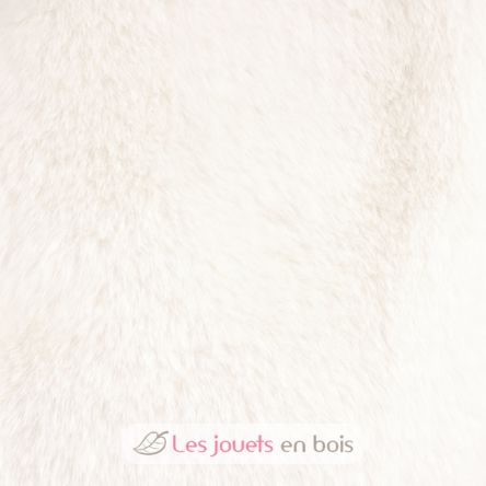 Peluche Lapin Fleurette blanc 35 cm DC4301 Doudou et Compagnie 6